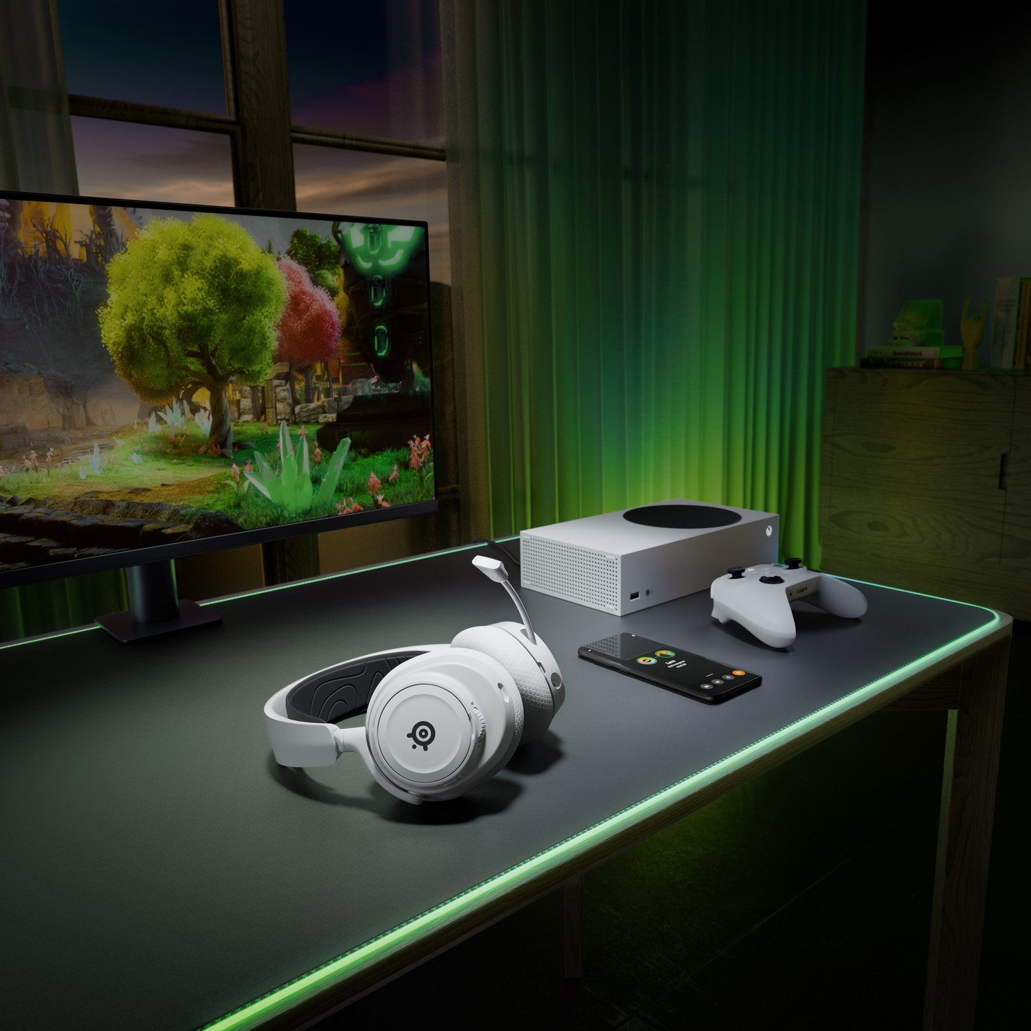 STEELSERIES Casque Gaming Sans Fil Arctis Nova 7X Blanc Xbox One/Xbox Series (61567)