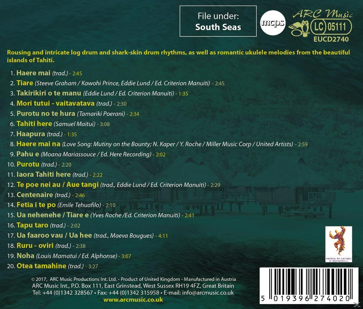 Tahiti Here - MUSIC FROM THE SOUTH PACIFIC  - (CD)