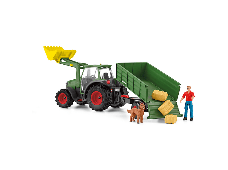 Thumbnail - SCHLEICH 42608 TRAKTOR MIT ANHÄNGER Spielfigur Mehrfarbig