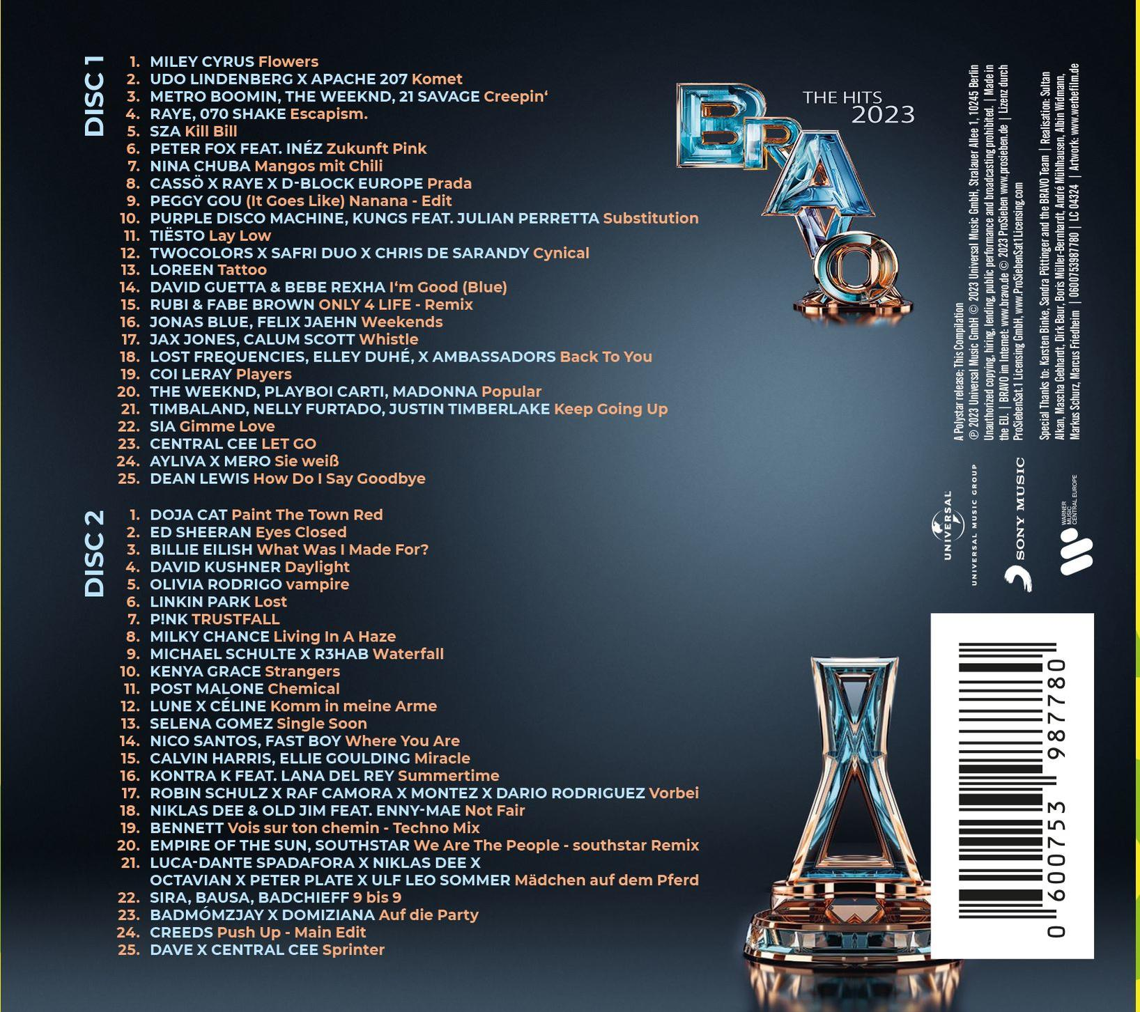 - the - Various Bravo Hits (CD) 2023