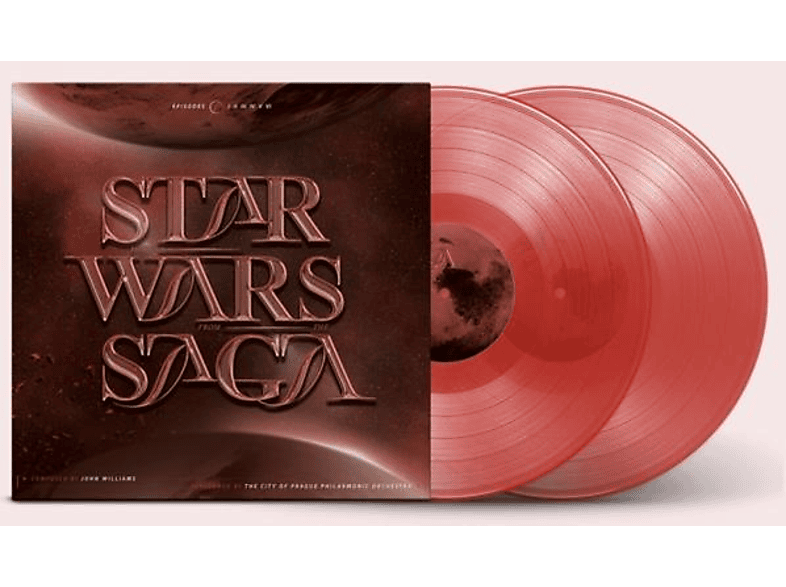 The City Of Prague Philharmonic Orc - Music From The Star Wars Saga (Transp. Red Vinyl)  - (Vinyl)