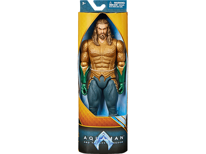 SPIN MASTER AQM Aquaman 2 - 30cm Figur Aquaman Sammelfigur Mehrfarbig