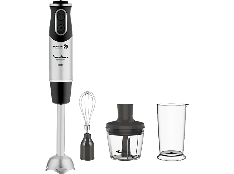 Batidora De Mano Con Vaso Xl - Inox - 1000w con Ofertas en