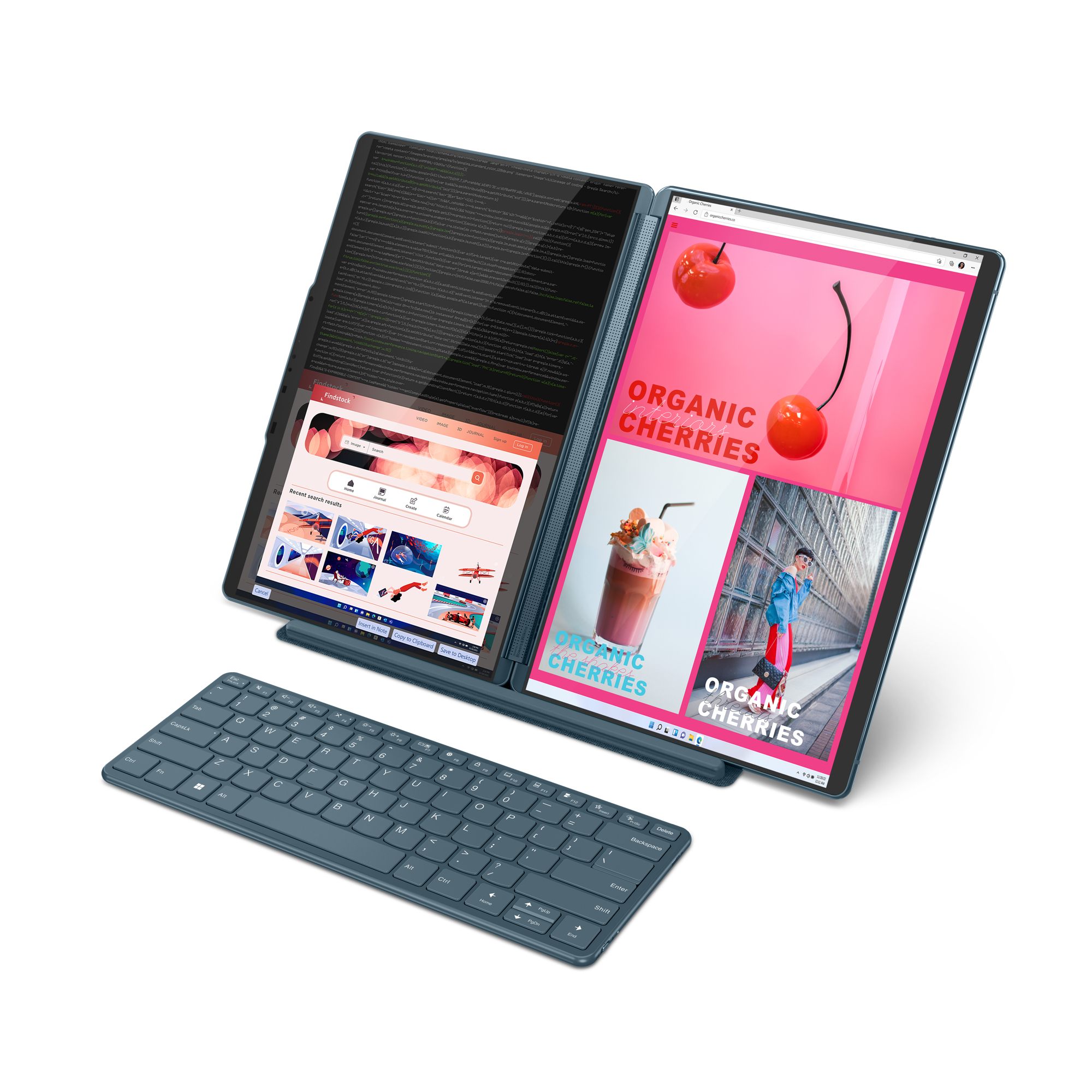 LENOVO Yoga Book 9i - 13,3 Zoll - Intel® Core™ i7 i7-1355U (Evo) - 16 GB - 1 TB - Intel® Iris® Xᵉ - Windows 11 Home