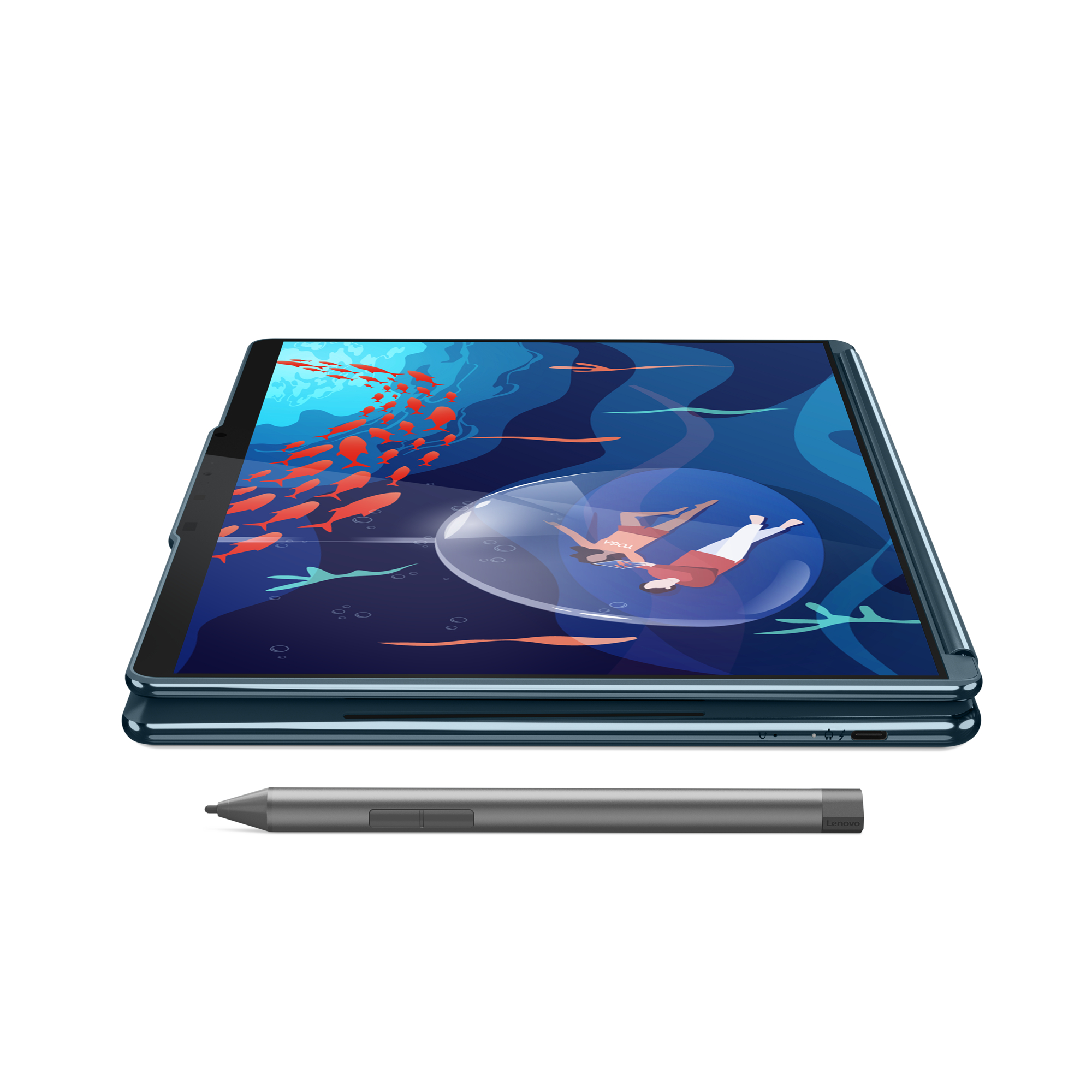 LENOVO Yoga Book 9i - 13,3 Zoll - Intel® Core™ i7 i7-1355U (Evo) - 16 GB - 1 TB - Intel® Iris® Xᵉ - Windows 11 Home