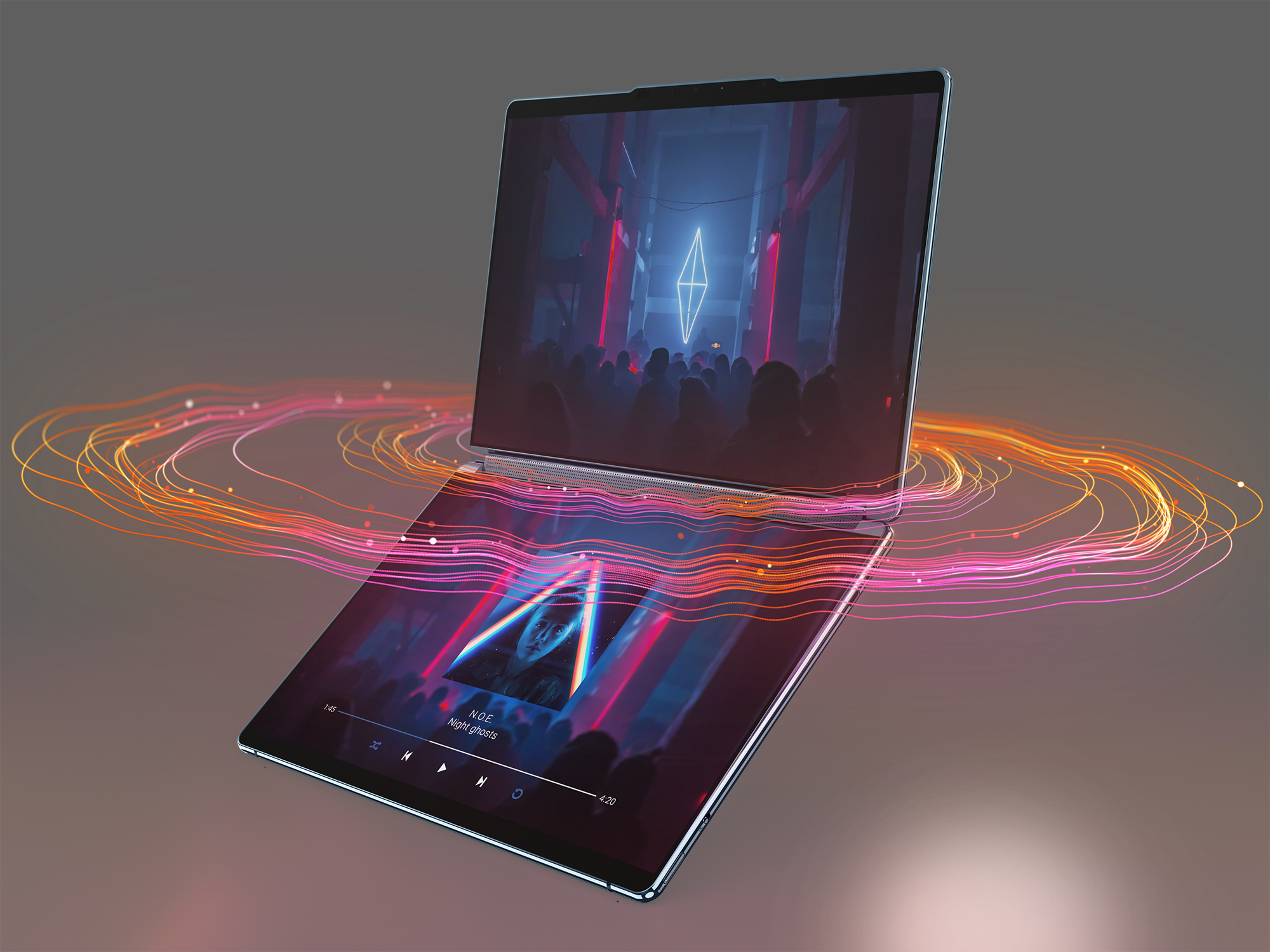 LENOVO Yoga Book 9i - 13,3 Zoll - Intel® Core™ i7 i7-1355U (Evo) - 16 GB - 1 TB - Intel® Iris® Xᵉ - Windows 11 Home