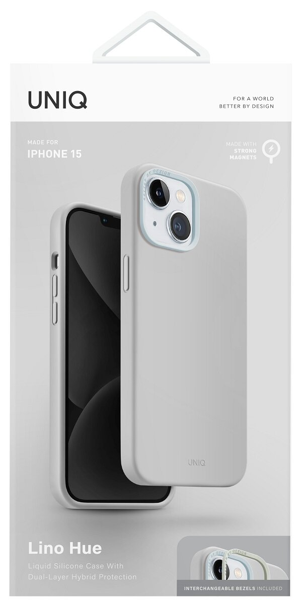 Opakowanie etui na telefon z telefonem w środku. Etui jest szare, z brokatem i wzorem kota.