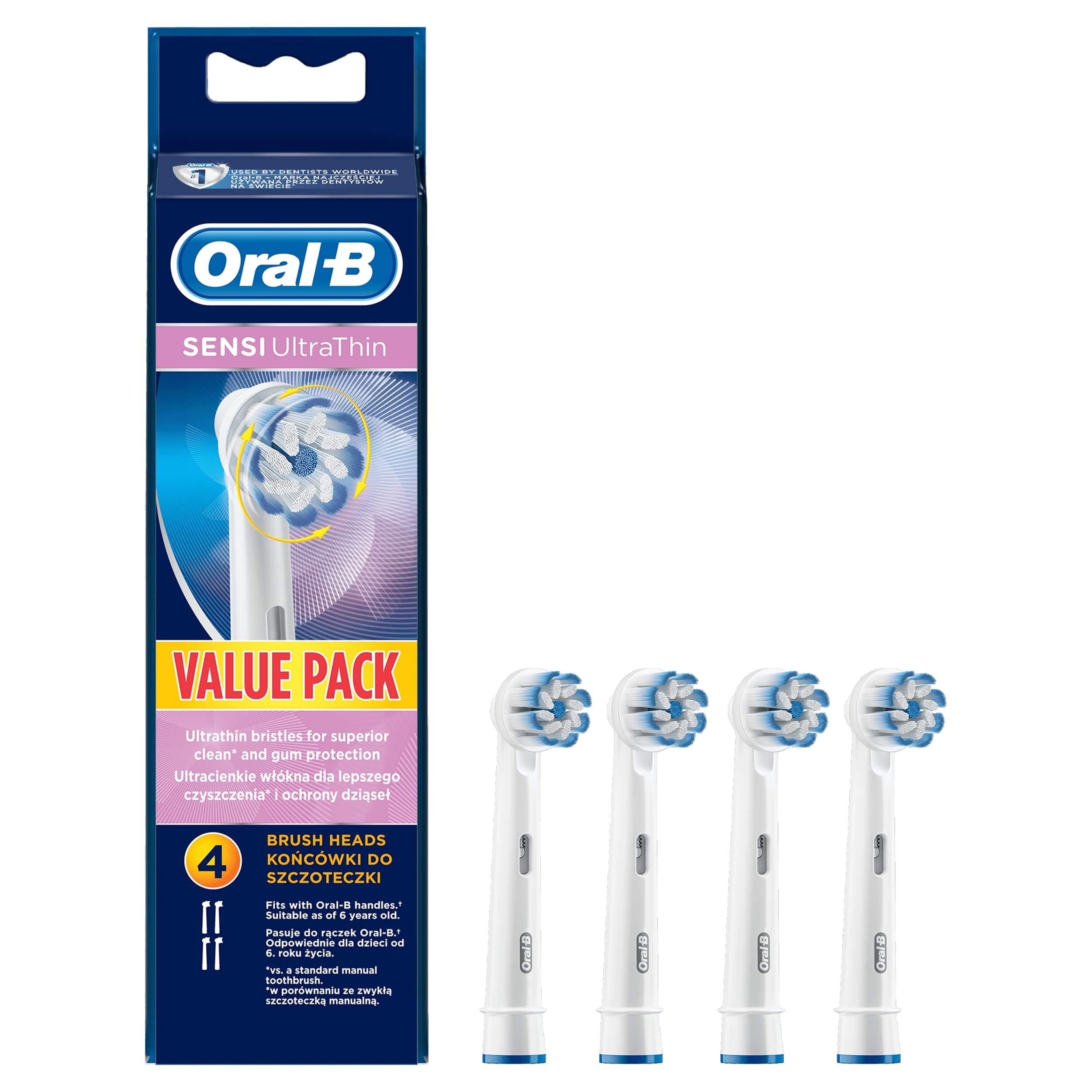 Końcówka do szczoteczki ORAL-B Sens EB 60-4 4szt.