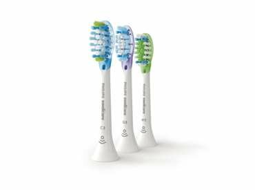 Końcówki do szczoteczki PHILIPS SONICARE C3 G3 W3 HX9073/07 3 sztuki