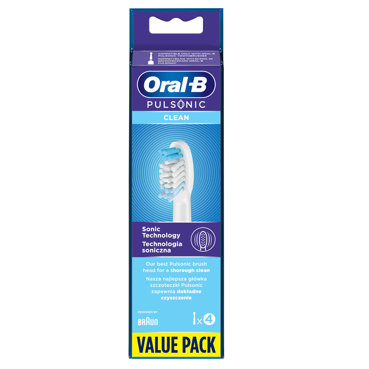 Końcówki do szczoteczki Oral-B SR32-4 Pulsonic 4szt.