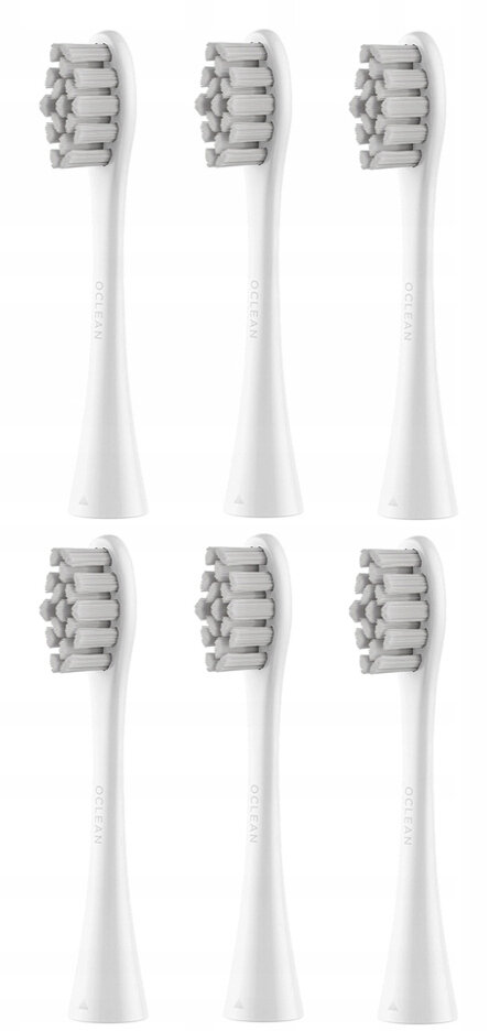 Końcówki do szczoteczki OCLEAN C04000183 Standard 6szt. - białe