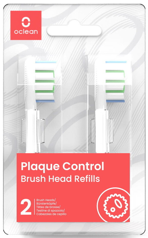Końcówki do szczoteczki OCLEAN P1C1 W02 2 Szt. Białe