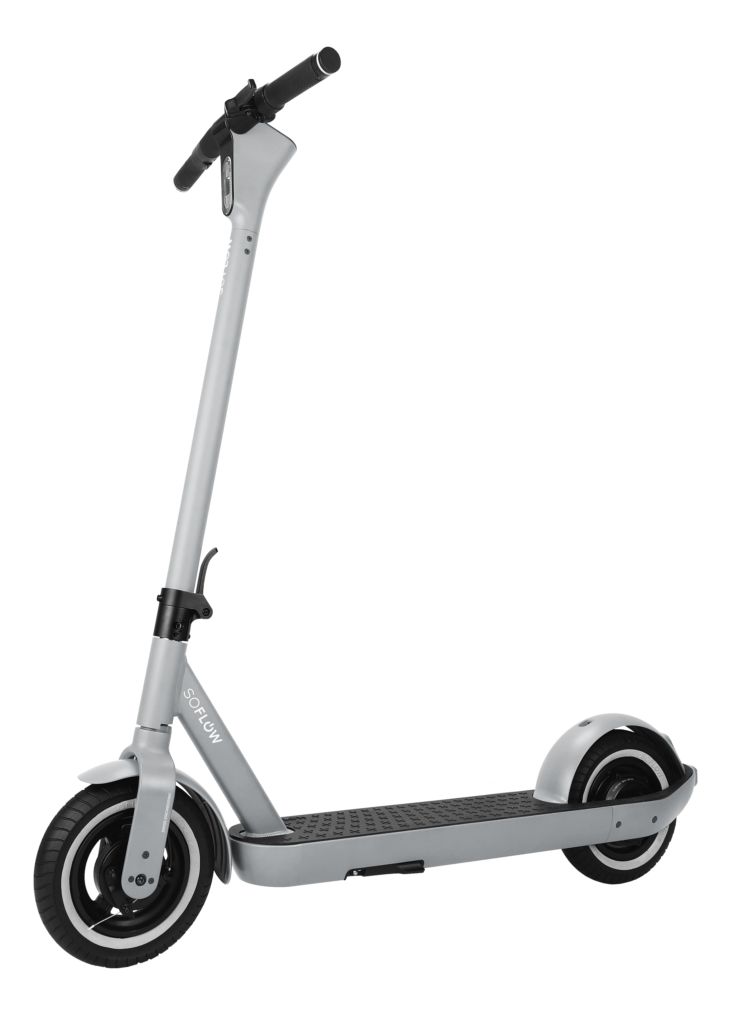SOFLOW SO ONE
 PRO - E-Scooter (Silbergrau)