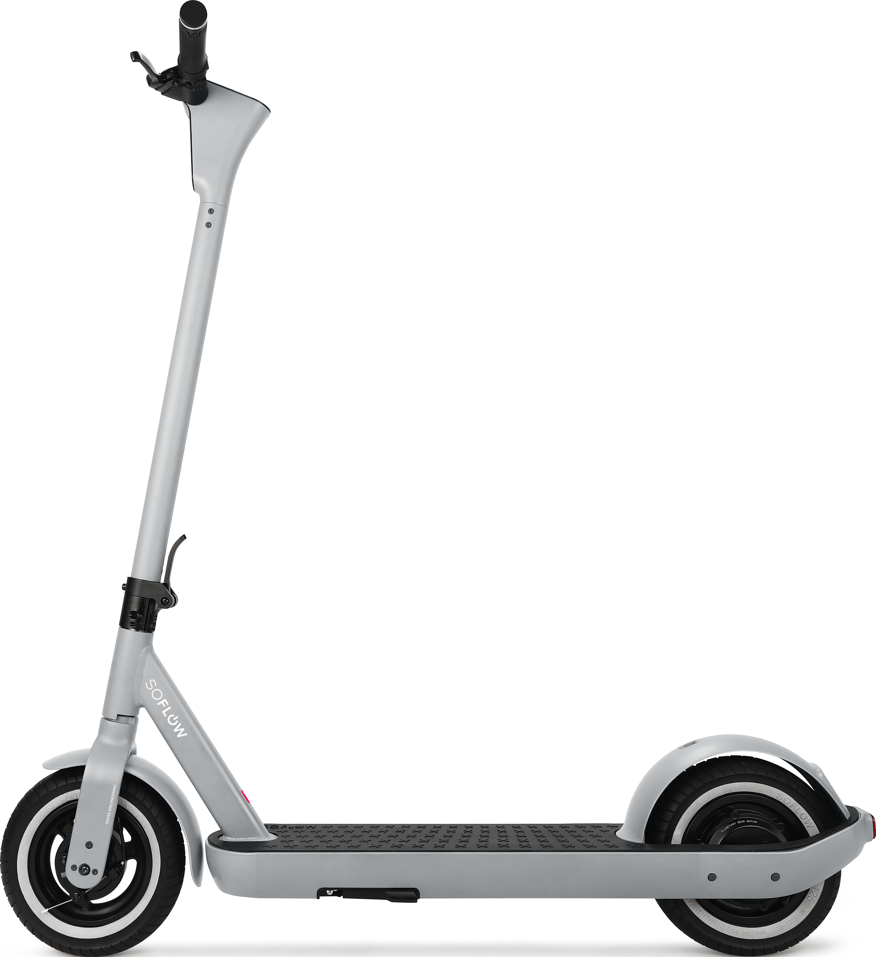SOFLOW SO ONE
 PRO - E-Scooter (Silbergrau)