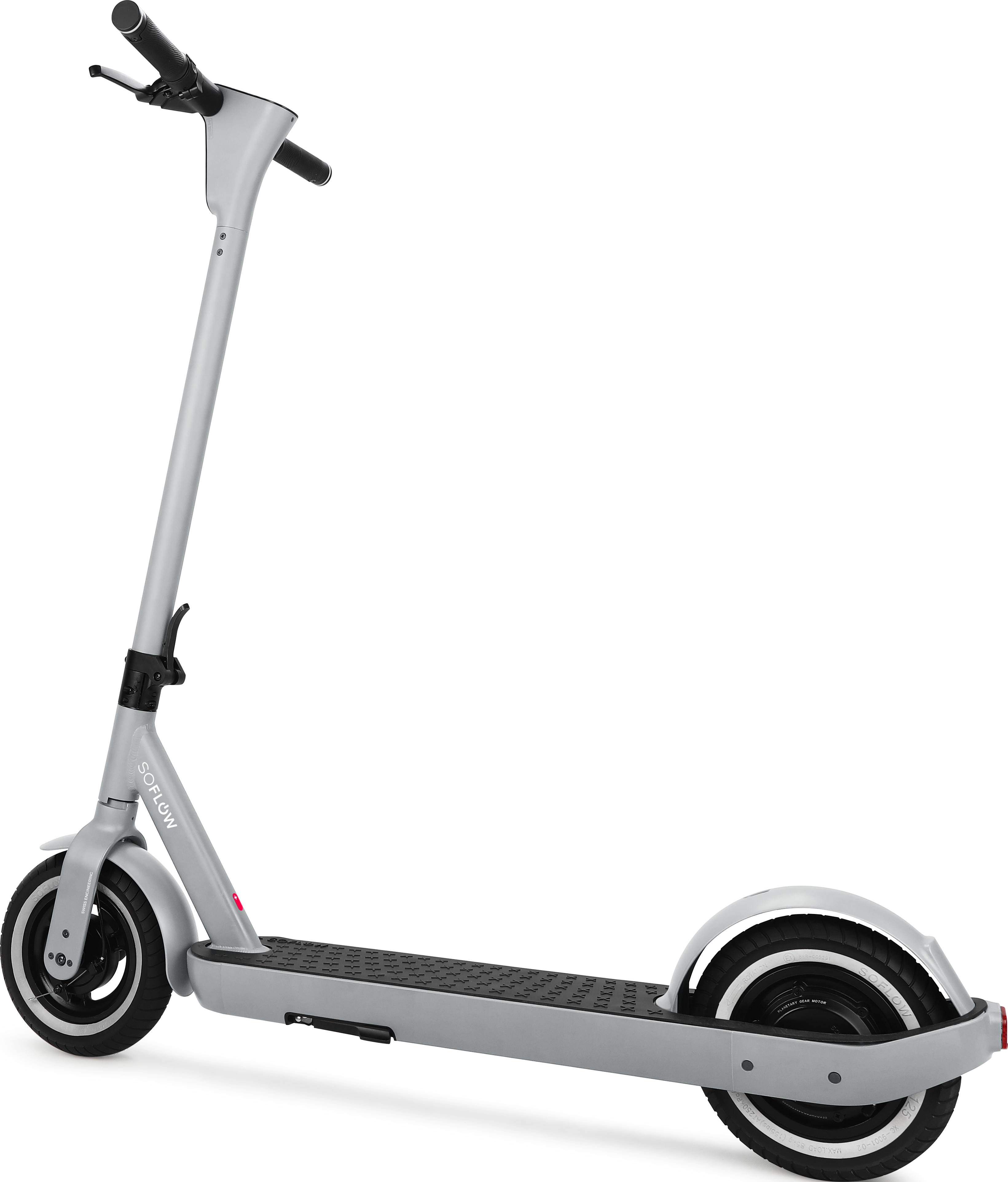 SOFLOW SO ONE
 PRO - E-Scooter (Silbergrau)