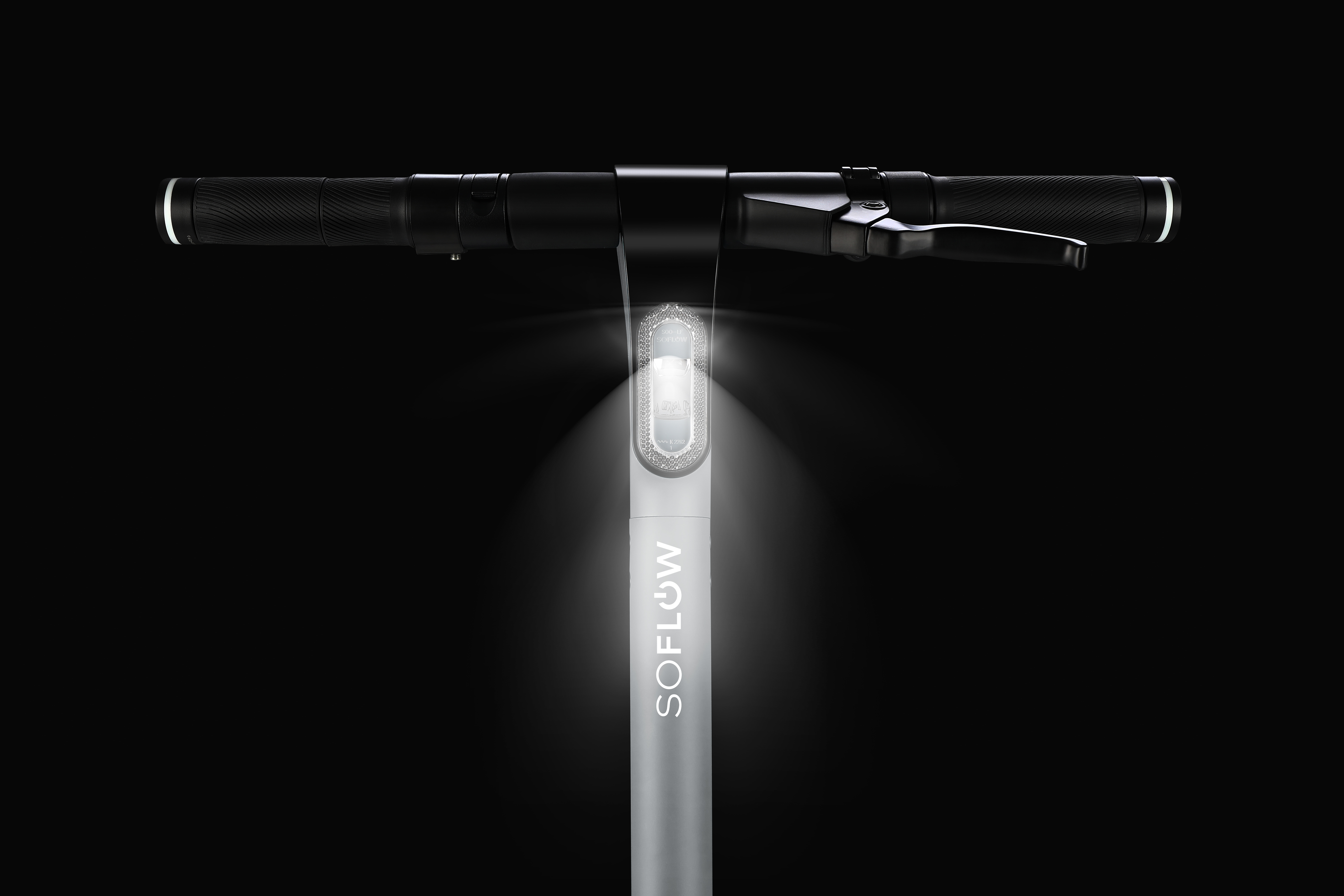 SOFLOW SO ONE
 PRO - E-Scooter (Silbergrau)