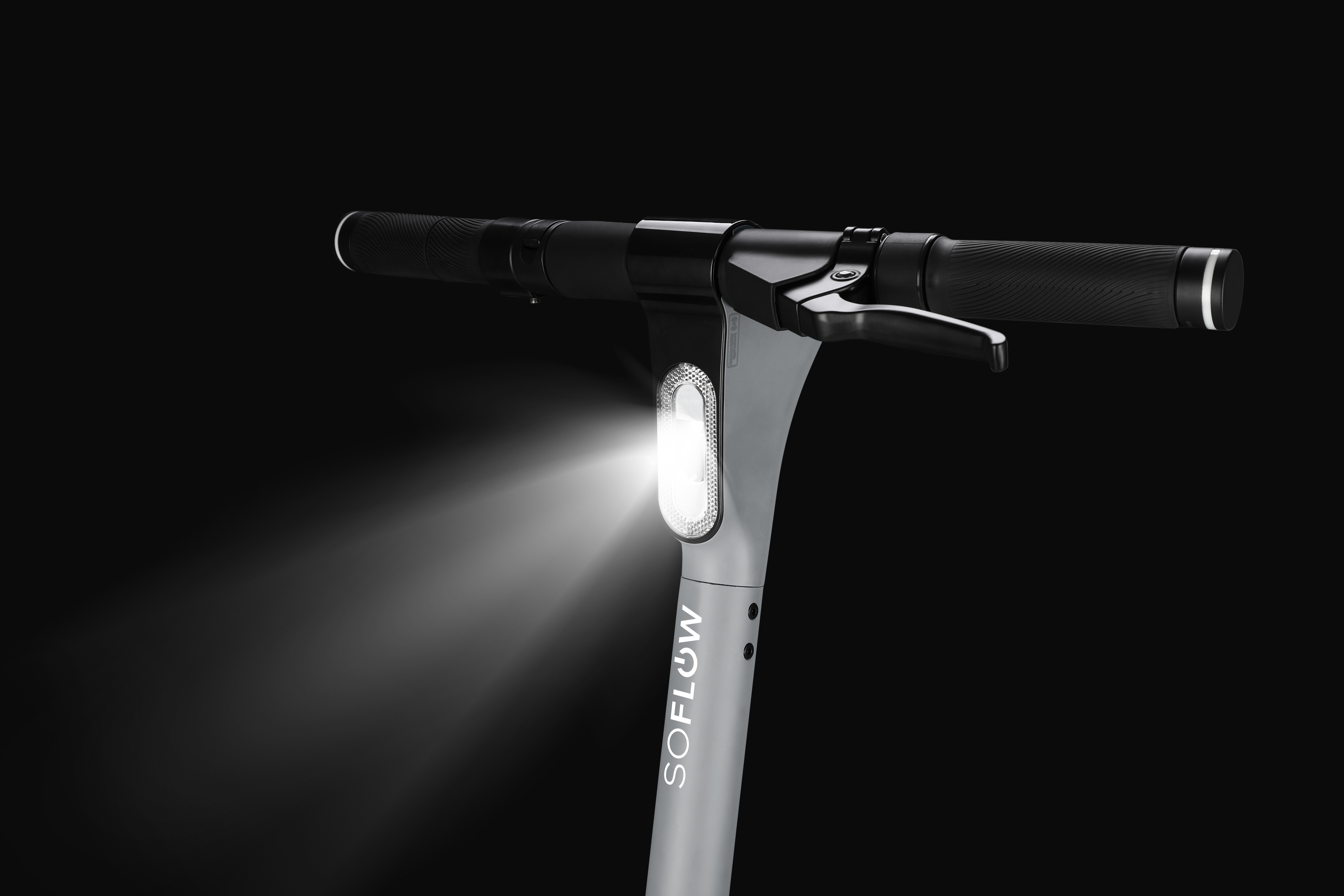 SOFLOW SO ONE
 PRO - E-Scooter (Silbergrau)