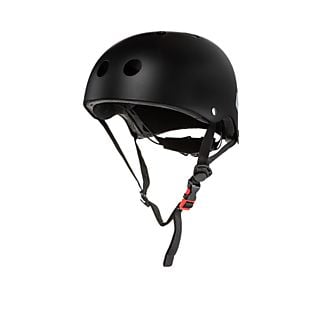 Casco - Beetle Helm M1, Talla S, Cierre de barbilla, Adhesivos reflectantes, Negro