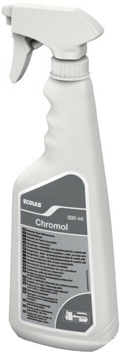 Środek do mycia i konserwacji ECOLAB Chromol Butelka z atomizerem o pojemności 500 ml
