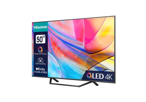QLED TV HISENSE 50A7KQ QLED TV (Flat, 50 Zoll / 126 cm, UHD 4K, SMART TV,  VIDAA) | MediaMarkt