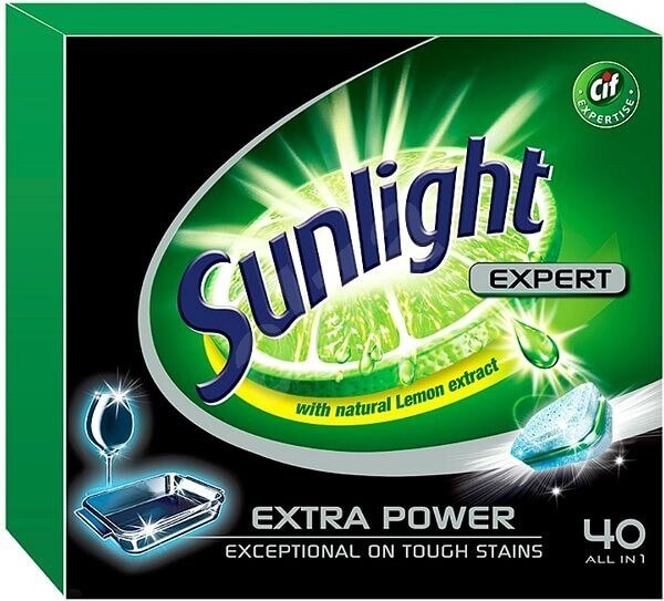 Tabletki do zmywarki SUNLIGHT Expert Extra Power 40 szt.