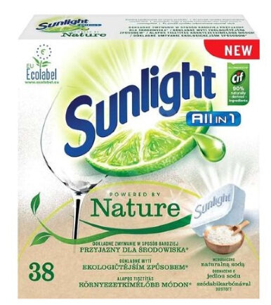 Tabletki do zmywarki SUNLIGHT AIO EKO 38 szt.