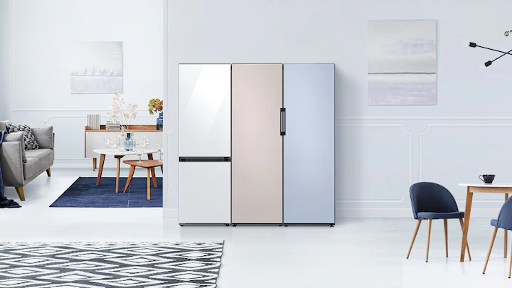 Panel wymienny SAMSUNG Bespoke RA-B23EUUS9GG Szczotkowana stal nierdzewna