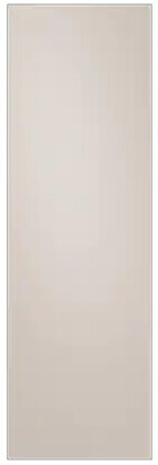 Gładka, kremowa powierzchnia z cienką szarą ramką.