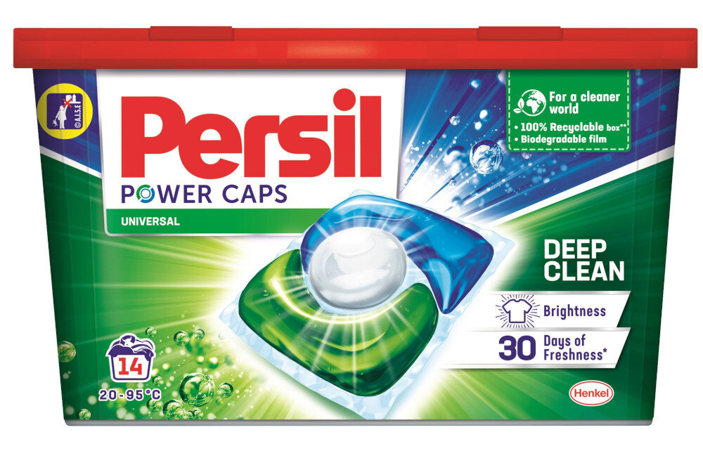 Kapsułki do prania PERSIL Power Caps Universal 14 szt.