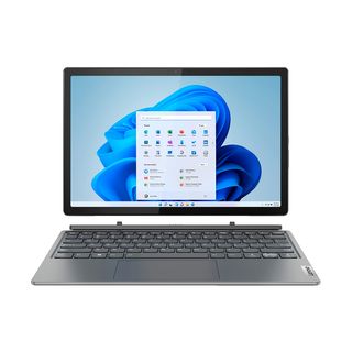 LENOVO IdeaPad Duet 5i, 2-in-1 Notebook, mit 12,4 Zoll Display Touchscreen, Intel® Core™ i7 1355U Prozessor, 16 GB RAM, 512 GB SSD, Intel® Iris® Xe, Storm Grey, Windows 11 Home (64 Bit)