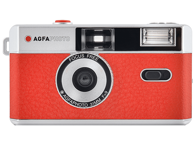 AgfaPhoto Herbruikbare 35mm Analoge Camera Rood