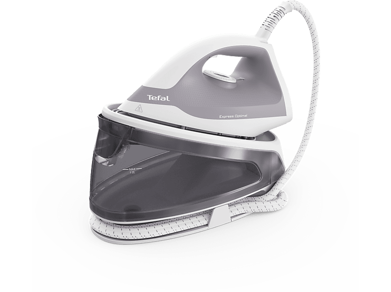 TEFAL SV4111E0 Express Optimal Gőzállomás kazán nélkül, 2200W, szürke/fehér