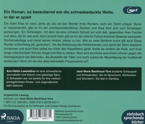 Jana Marie Backhaus-tors - Das Leuchten Der Rentiere  - (MP3-CD)
