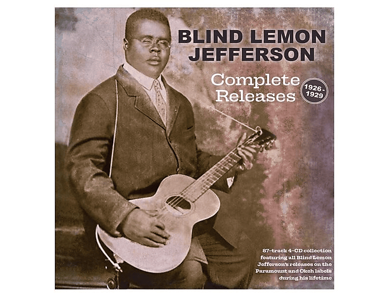 Releases - (CD) Blind - Jefferson Complete 1926-29 Lemon