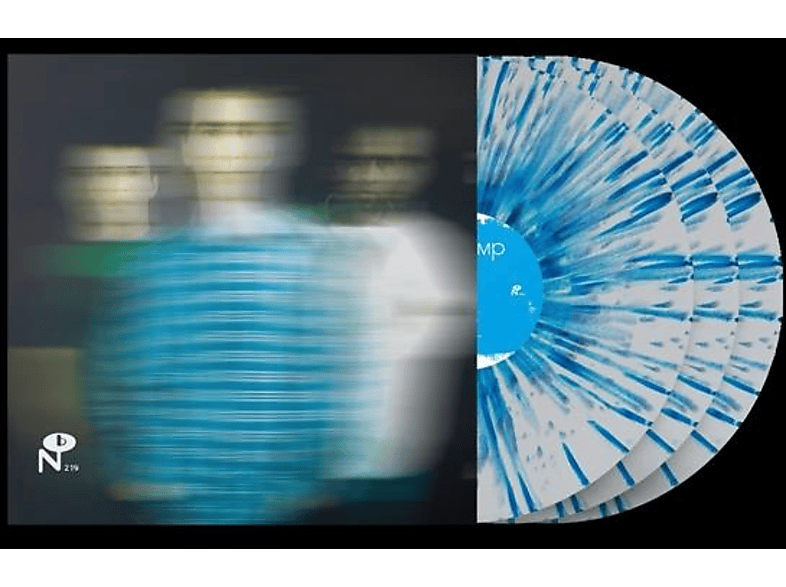 C-clamp - DREAM BACKWARDS (White w/ Opaque Blue Jay Vinyl)  - (Vinyl)