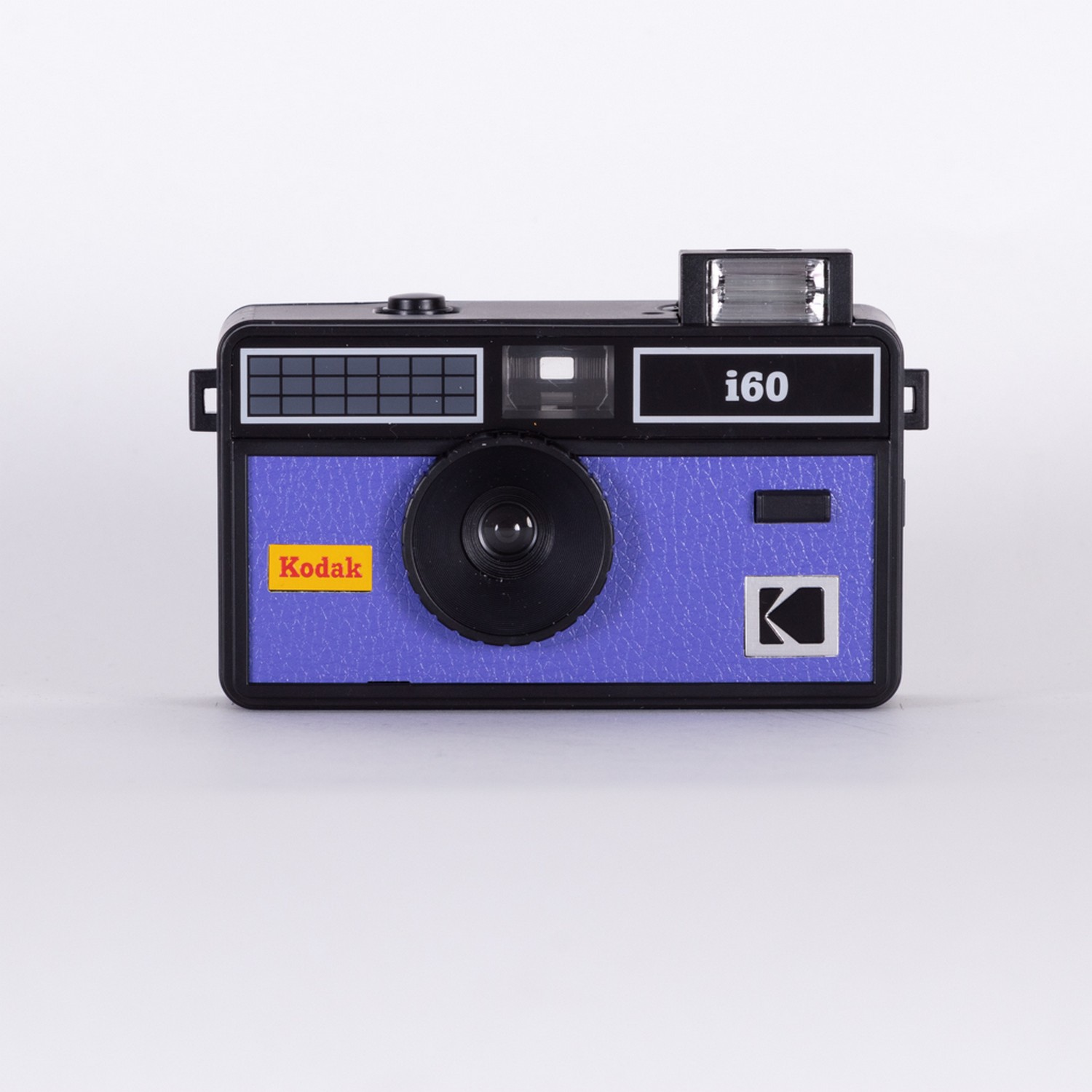 A Kodak i60 camera, black and purple. Kodak logo is visible.