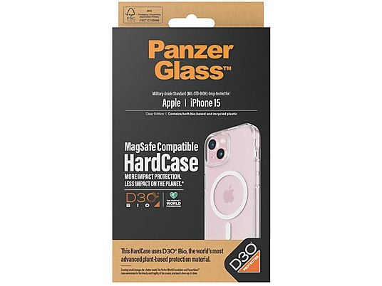 Etui PANZERGLASS HardCase MagSafe do iPhone 15