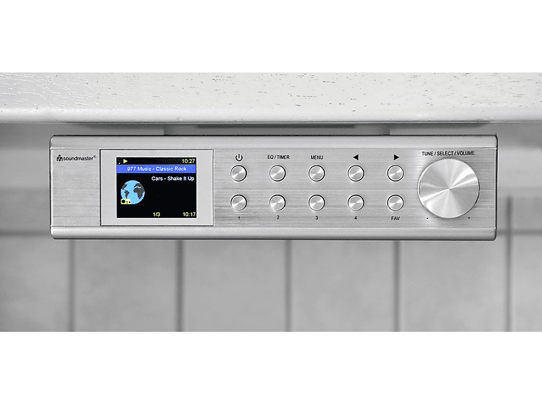 Soundmaster IR1500SI Internet/DAB+ Küchenunterbauradio mit Bluetooth