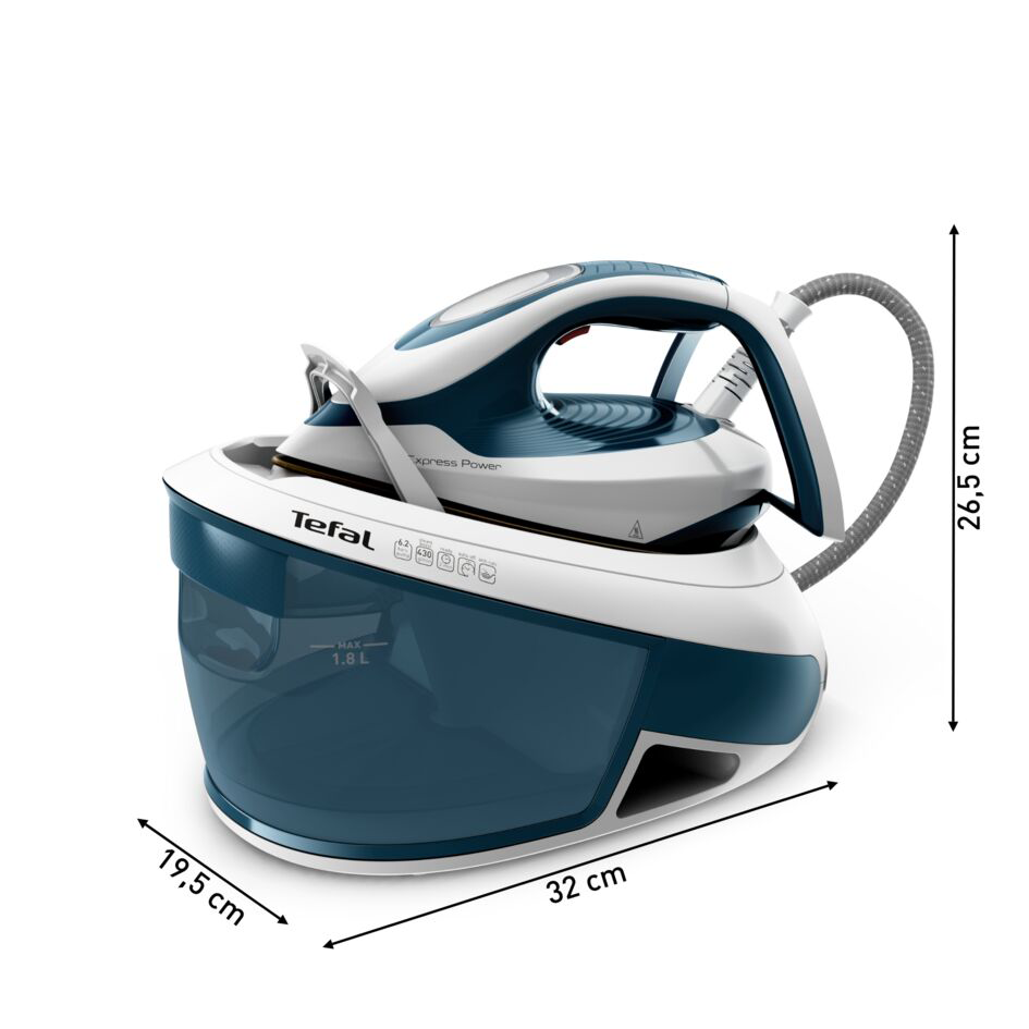 TEFAL SV8111E0 Express Power gőzállomás kék-fehér