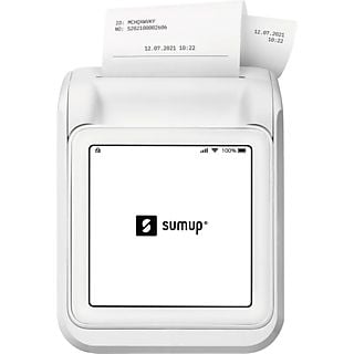 Datáfono - Sumup SUM-80062000, Entrada PIN, NFC, USB-C, Pantalla táctil, Blanco