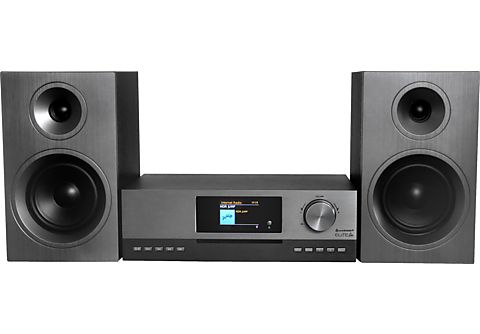 SOUNDMASTER ICD5000SW Stereo HiFi Musikcenter mit WLAN-Internet/DAB+/UKW-Radio, CD/MP3, USB, Bluetooth