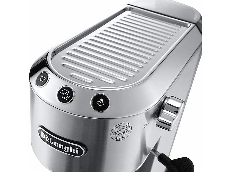 Ciśnieniowy kolbowy De'Longhi Dedica EC 685.M srebrny – zdjęcie 3