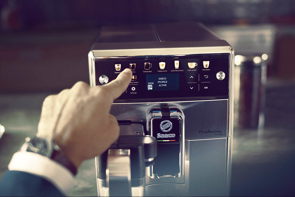 Ekspres ciśnieniowy SAECO PicoBaristo Deluxe Stainless Steel SM5573/10