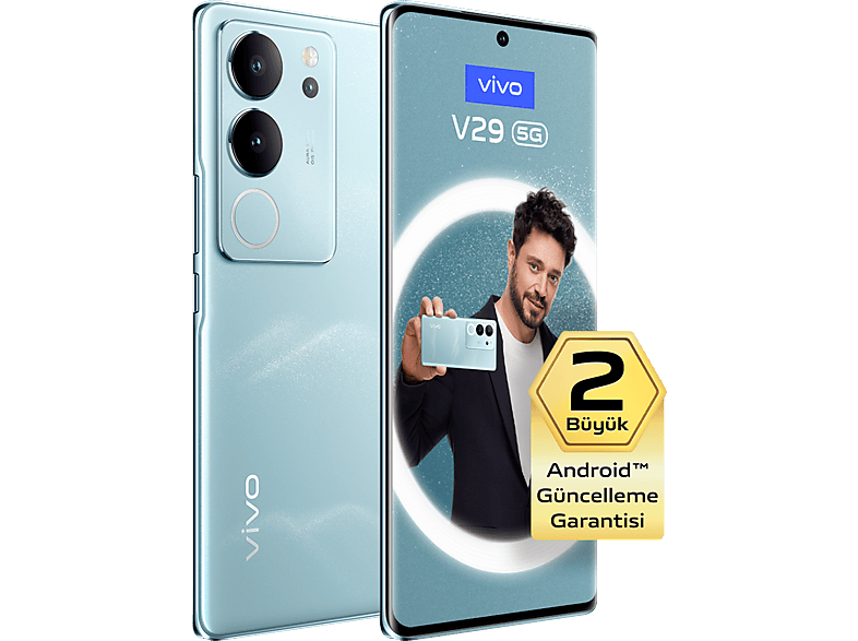 Vivo V29 5G 256 Gb Akıllı Telefon Işıltılı Gök Mavisi - 1