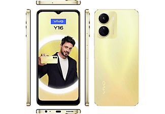 VIVO Y16 128GB Akıllı Telefon Işıltılı Altın