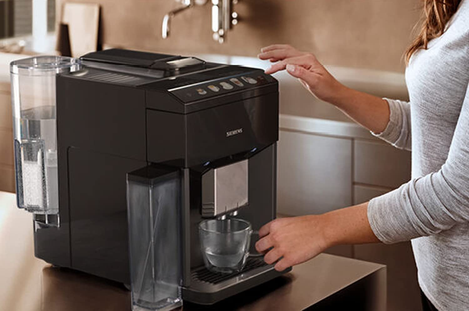 Ekspres ciśnieniowy SIEMENS TQ505R09 EQ 500