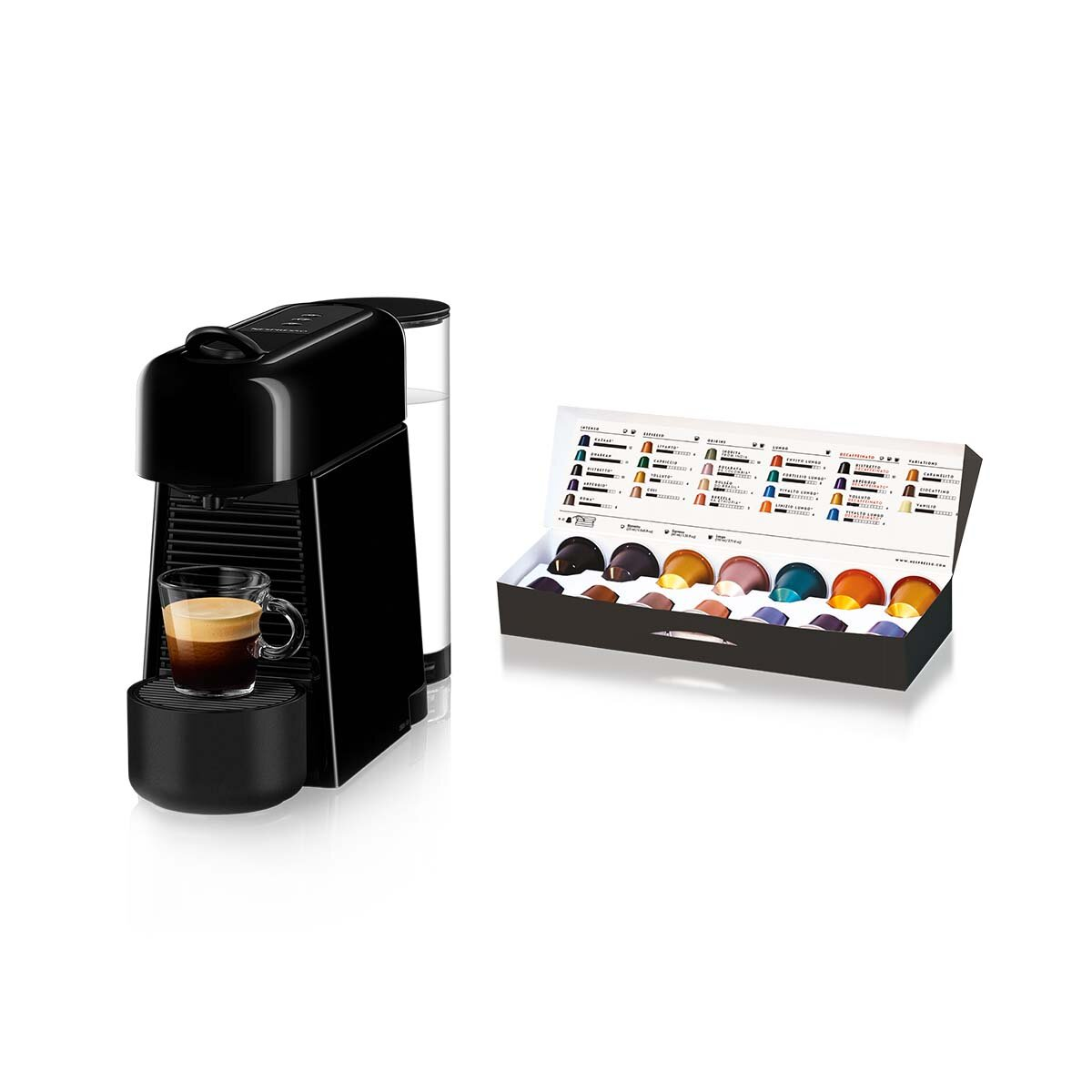 Ekspres na kapsułki DE LONGHI-NESPRESSO Essenza Plus EN200.B Czarny