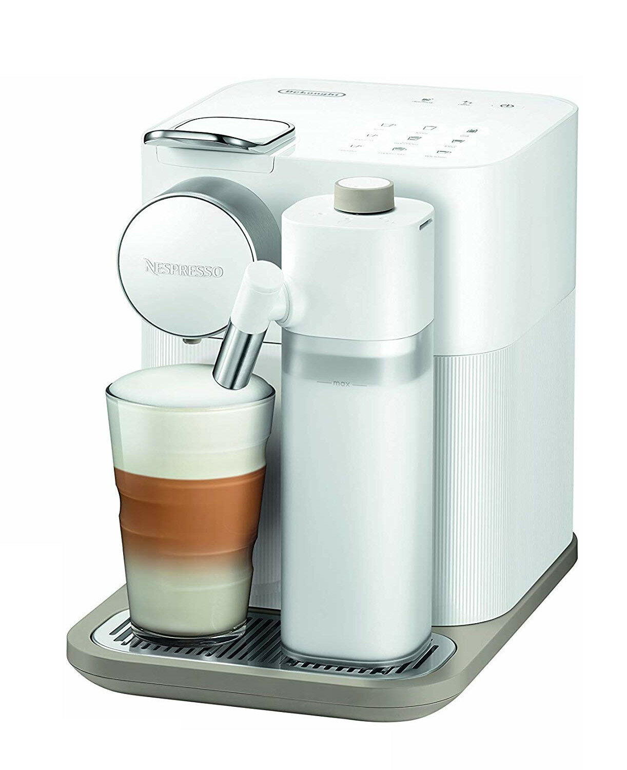 Ekspres na kapsułki DE LONGHI-NESPRESSO Gran Lattissima EN650.W Biały