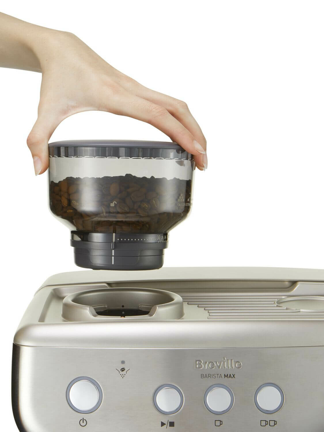 Ekspres kolbowy BREVILLE VCF126X Barista Max