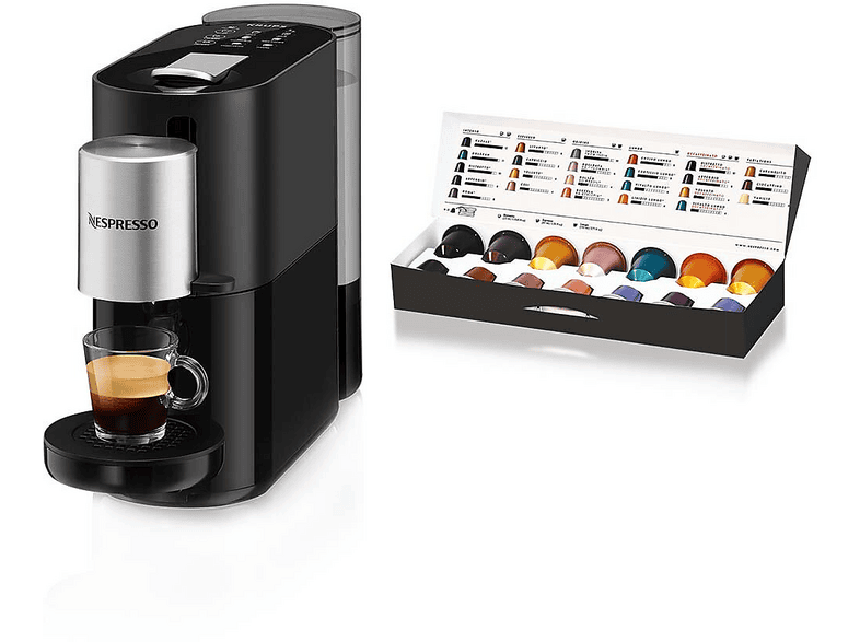 PRODUKT PO EKSPOZYCJI - Ekspres na kapsułki KRUPS-NESPRESSO Atelier XN890831 Czarny